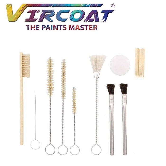 spray gun cleaning kits, spray gun brush, spray gun equipment, spray