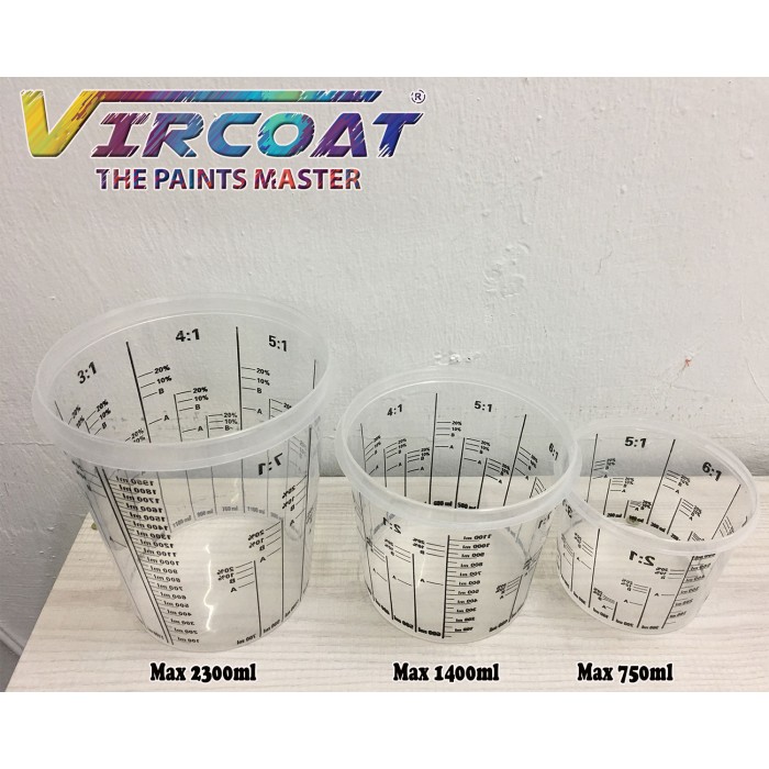Car Paint Mixing Cup/ Automotive Paint Mixing Cup Paint Measuring Cup