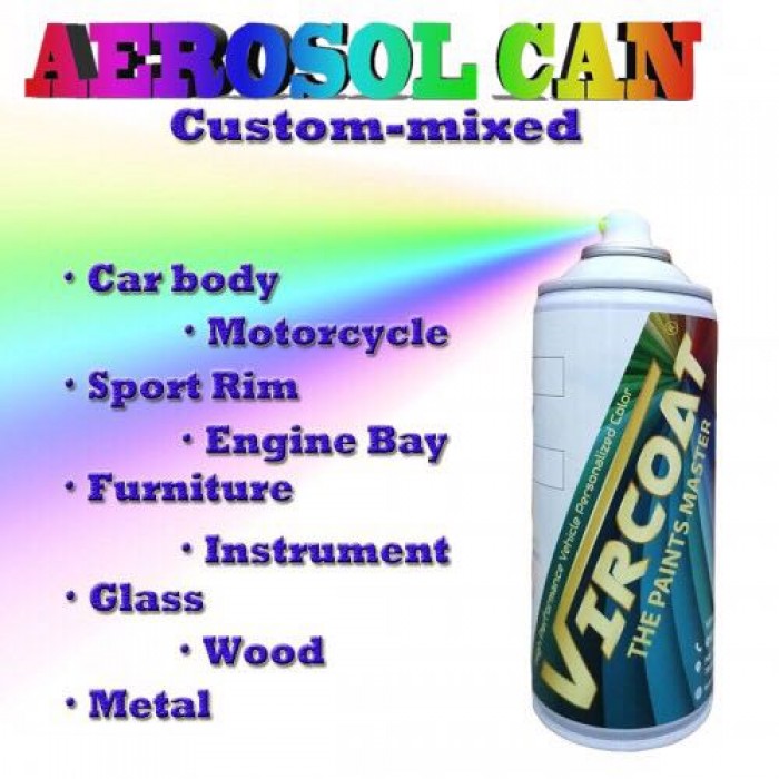 Yamaha Honda Custom Made Custom Mixed Custom Made Paint Aerosol Can Aerosol Spray Aerosol Paint Metallic Solid Crystal Pearl Industrial Paint Dashboard Paint Touch Up Paint Motor Paint Sport Rim Paint Plastic Primer