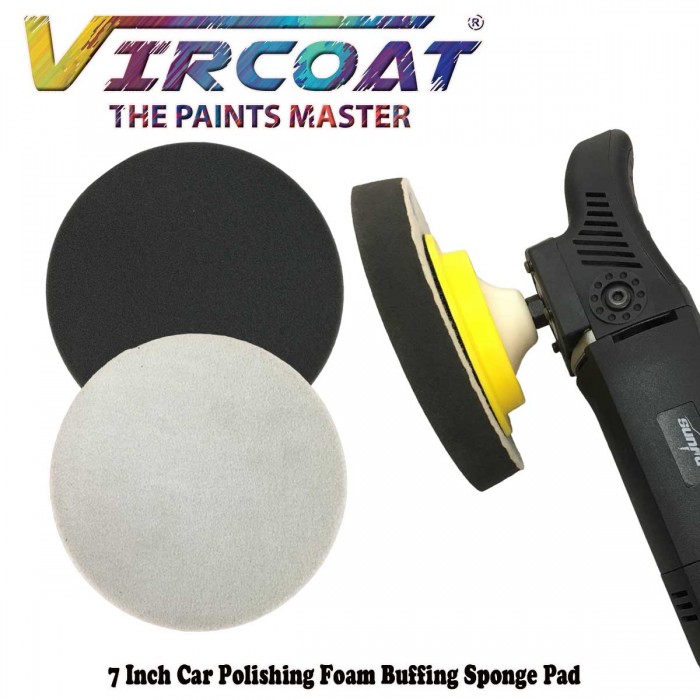 7 Inch Car Polishing Foam Buffing Sponge Pad