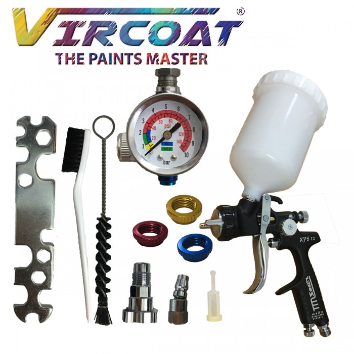 spray gun, Mstar, XPS 12, gravity feed spray gun, hvlp spray gun