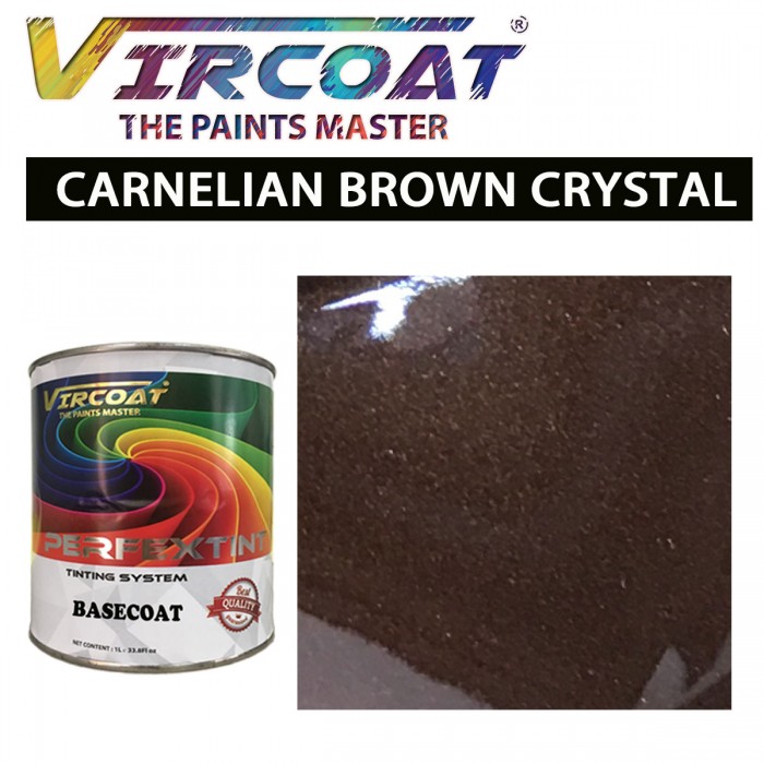 Carnelian Brown Crystal, automotive paint, car paint, crystal, vircoat