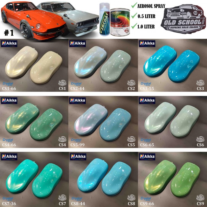 AIKKA, PEARL PAINT, PEARLIZED COLOR, VIRCOAT, automotive paint, car