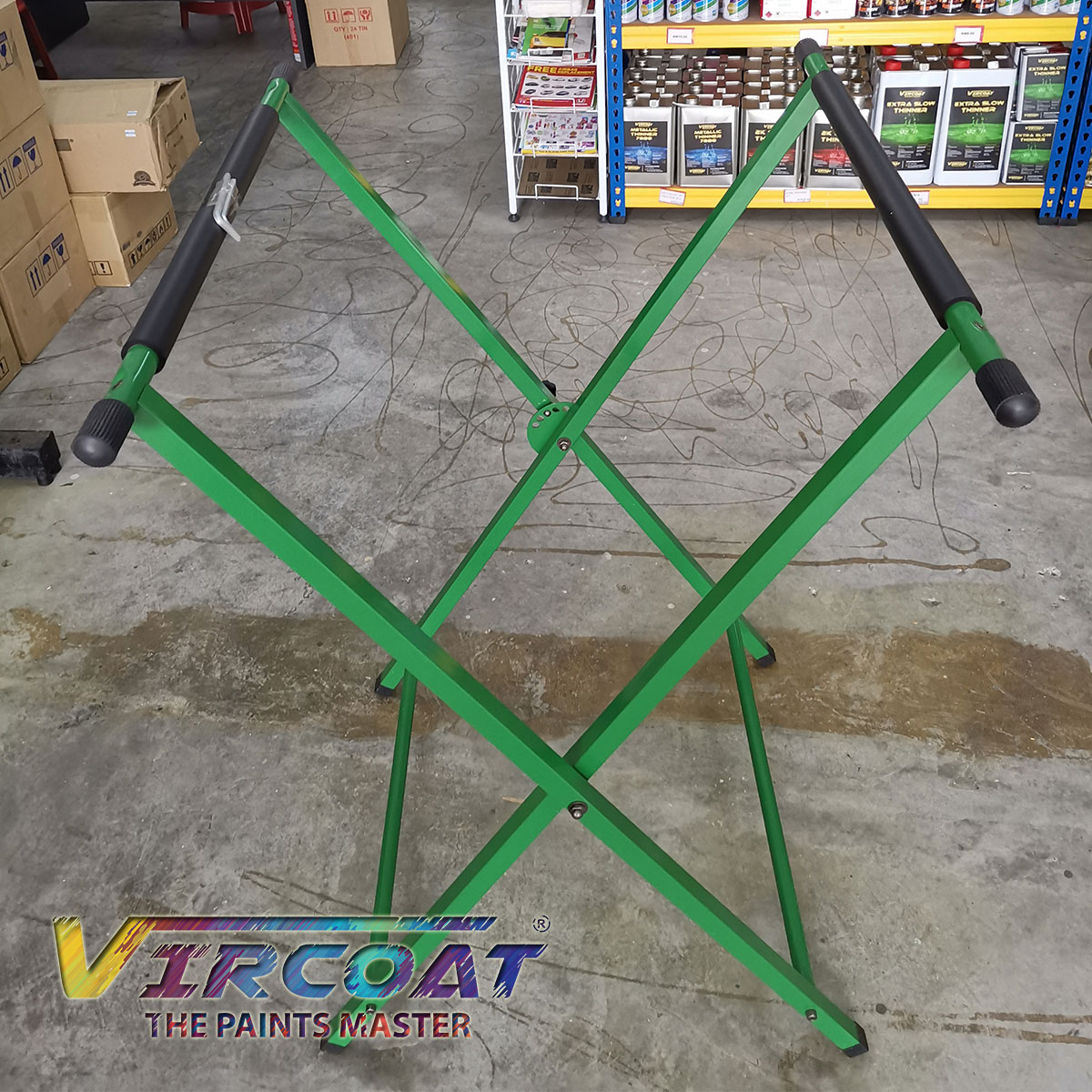 Automotive Refinishing Adjustable Painting Rack Stand/ Paint X Stand