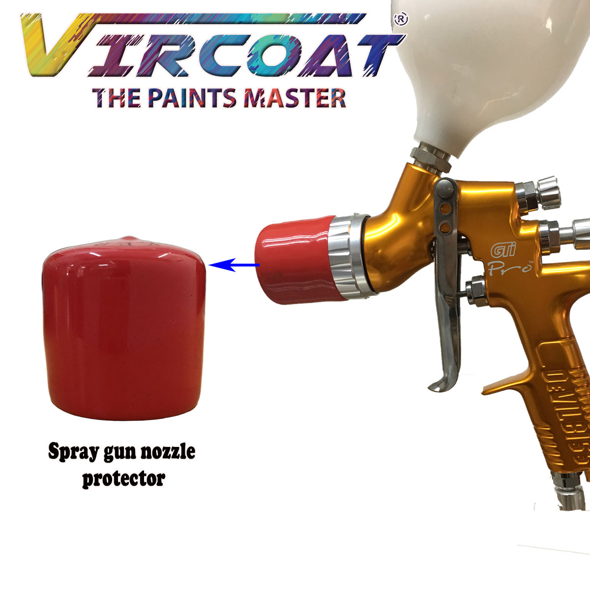 Spray Gun Nozzle Cover/ Protector