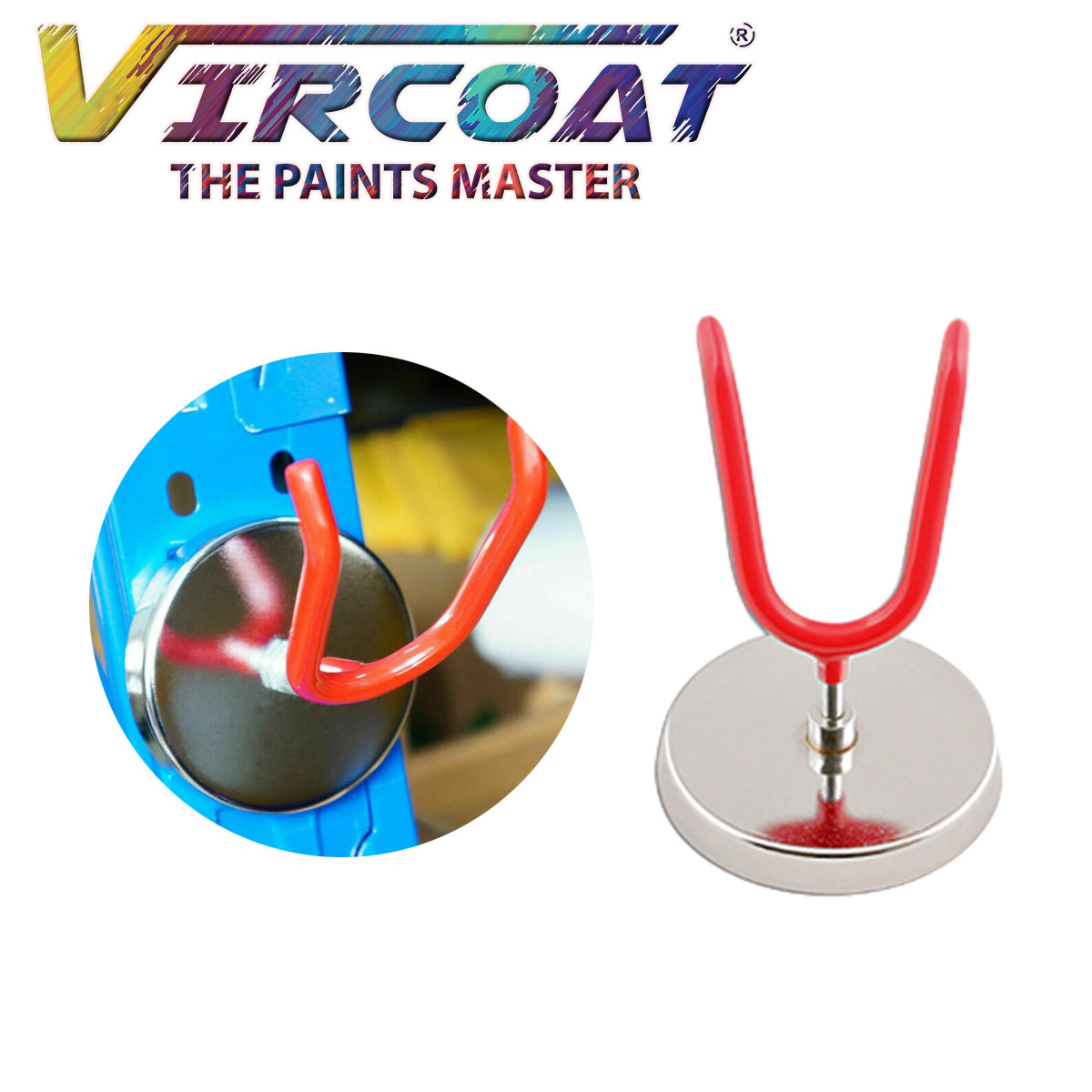 Spray Gun Holder Stand Wall Mount Hook Booth Cup Gravity Feed