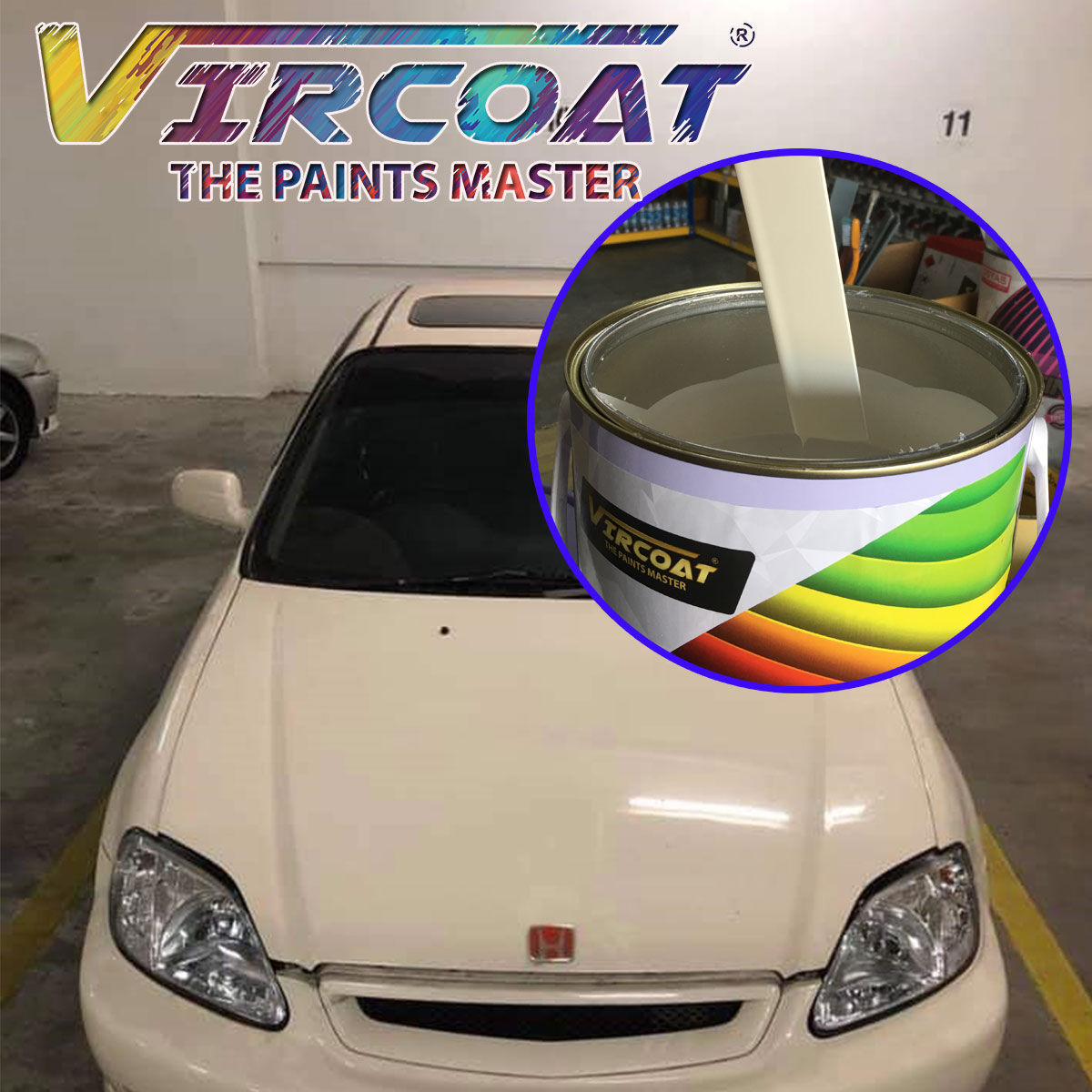 automotive paint, car paint, crystal, vircoat, basecoat, motor paint
