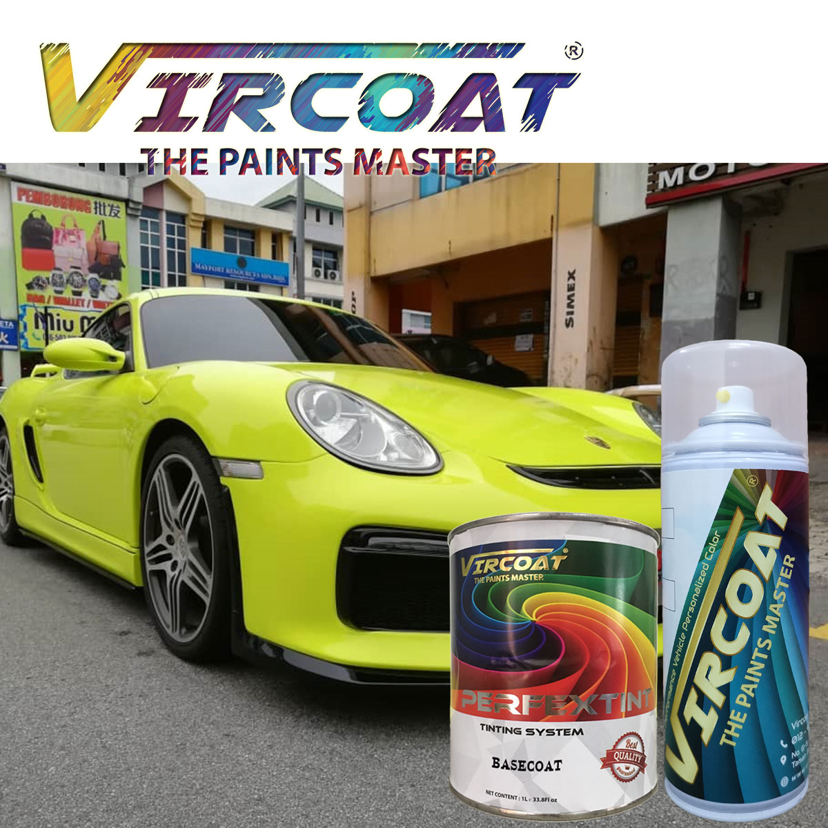 automotive paint, car paint, crystal, vircoat, basecoat, motor paint