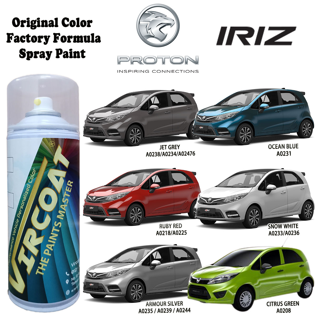 proton iriz, touch up paint, sport rim paint, plastic primer, sport rim